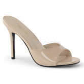 Pleaser CLASSIQUE-01 Nude Pat Slides - Shoecup.com - 1